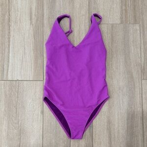 Beach Riot Purple One-Piece Swimsuit
